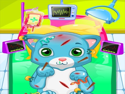 ASMR Cat Doctor Clinic gameplay screenshot