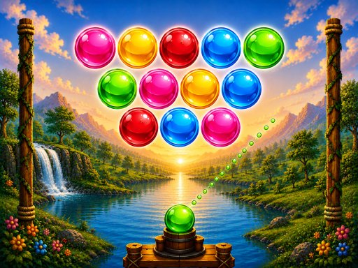 Bubble Shooter Vale gameplay screenshot