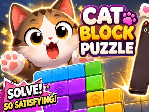 Cat Block Puzzle gameplay screenshot