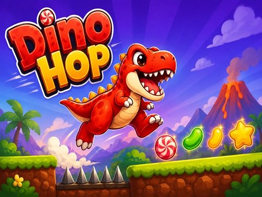 DinoHop gameplay screenshot