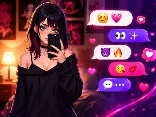 Hot Chats with Girls gameplay screenshot