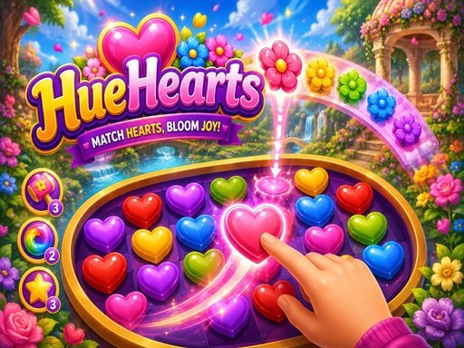 HueHearts gameplay screenshot