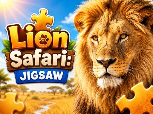 Lion Safari: Jigsaw Puzzles gameplay screenshot