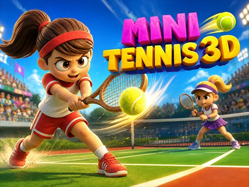Mini Tennis 3D gameplay screenshot