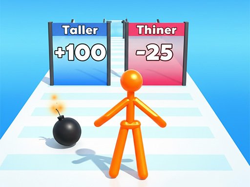 Tall Man Runner Game gameplay screenshot
