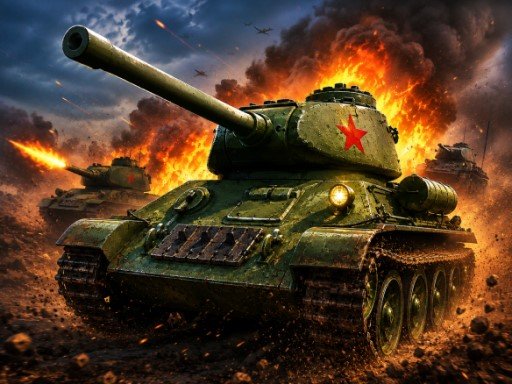Tanks 1944 gameplay screenshot