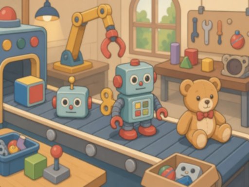 Toy Factory Conveyor gameplay screenshot