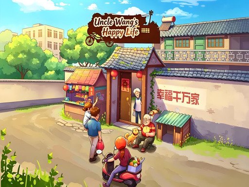 Uncle Wang&lsquo;s Happy Life gameplay screenshot