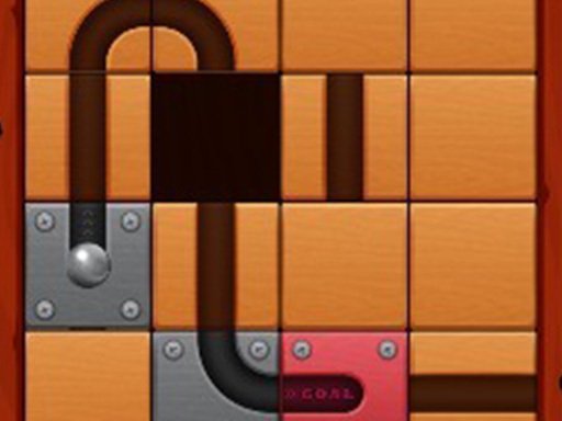 Unroll Ball Slide Puzzle gameplay screenshot