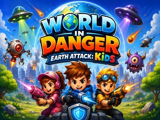 World in Danger   Earth Attack Kids gameplay screenshot