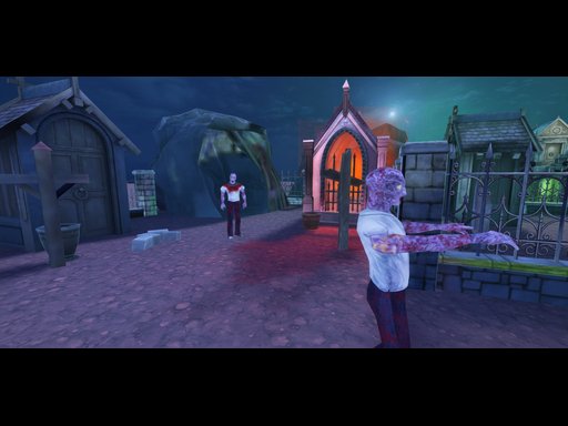 Zombie Grave Yard gameplay screenshot