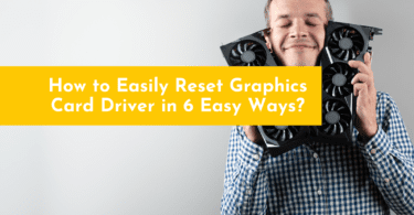 Reset Graphics Card Driver