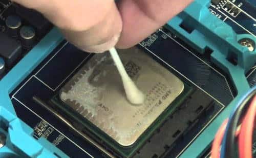 Step 4: Remove the Old Thermal Paste