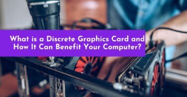 what is a discrete graphics card