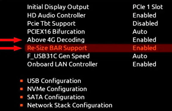 Enable AMD Smart Access Memory