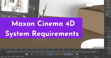 Maxon Cinema 4D System Requirements