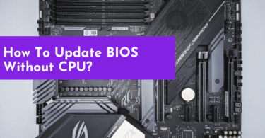 Update BIOS Without CPU