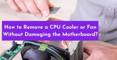 How to Remove a CPU Cooler