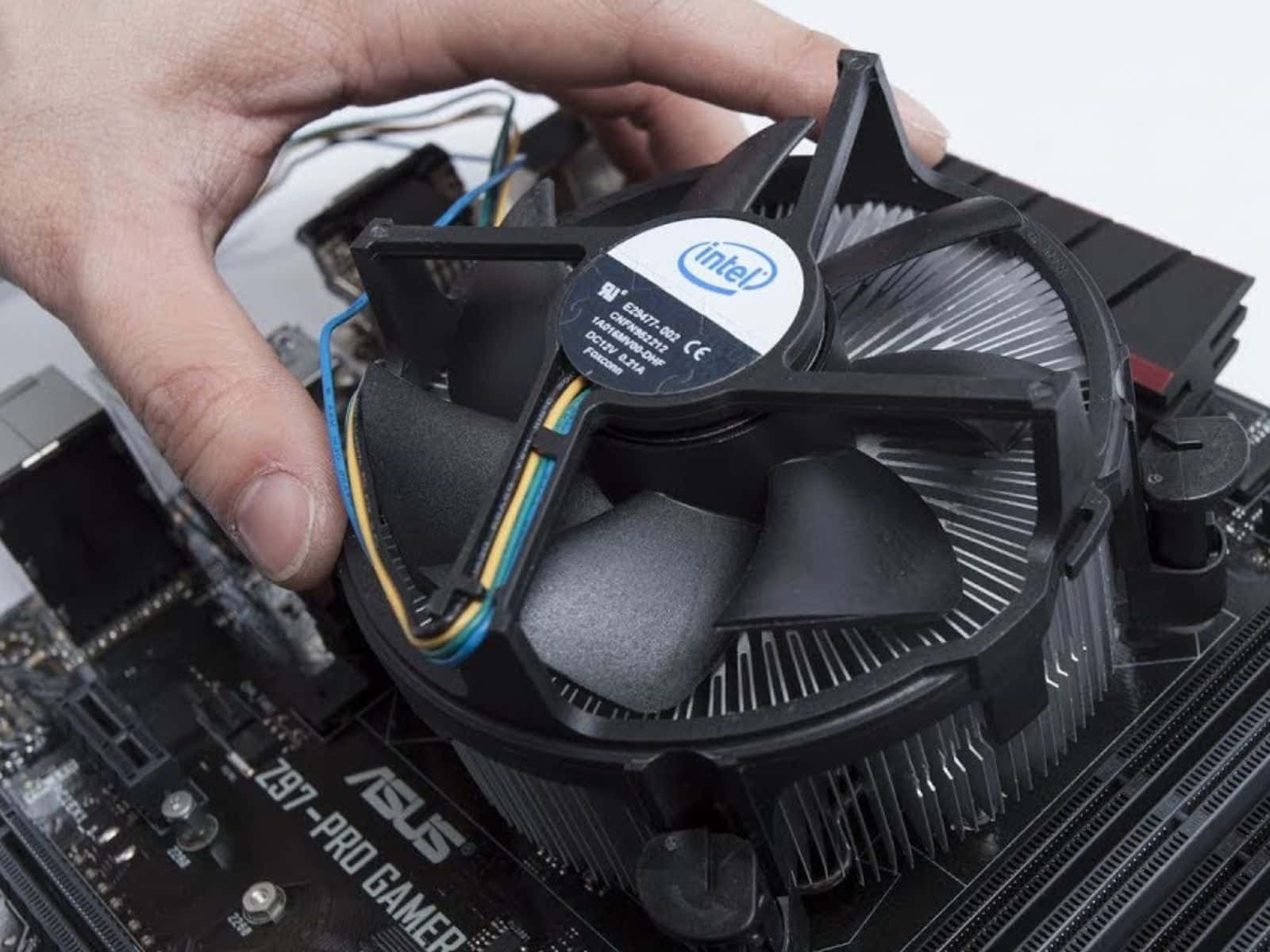 5) Reattach the CPU fan