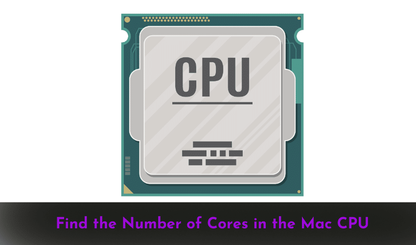 Number of Cores in the Mac CPU