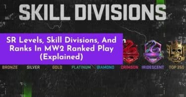 SR Levels, Skill Divisions, And Ranks