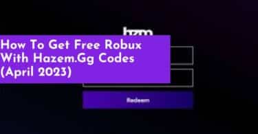How To Get Free Robux With Hazem.Gg Codes