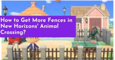 How to Get More Fences in New Horizons' Animal Crossing?