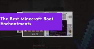 The Best Minecraft Boot Enchantments