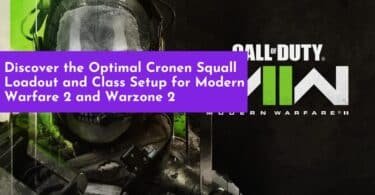 Discover the Optimal Cronen Squall Loadout and Class Setup for Modern Warfare 2 and Warzone 2