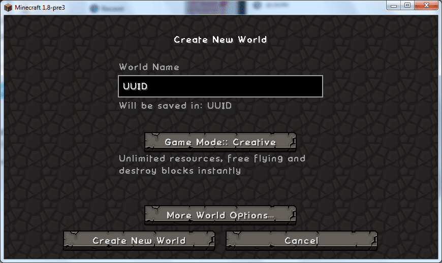 What is a UUID in Minecraft?