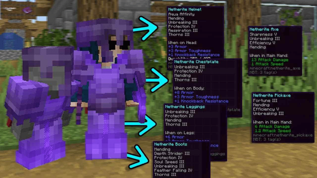 best armor enchantments for Minecraft