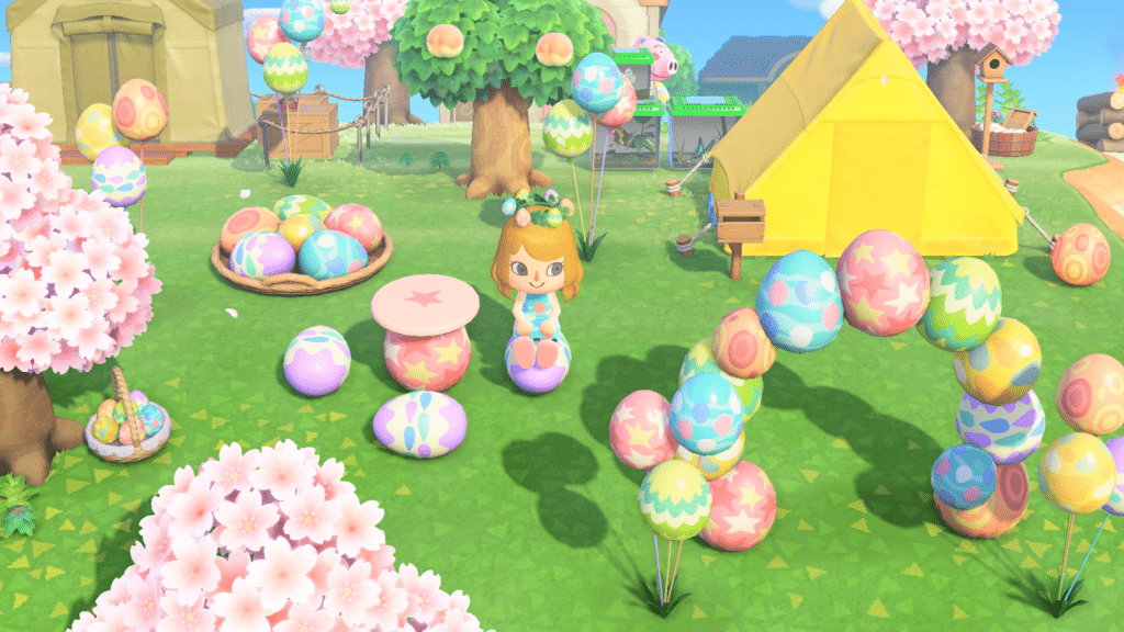 Collecting Easter eggs may be used to obtain clothing