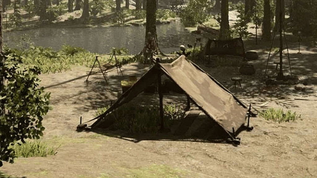 How to Make a Tent in Sons of the Forest?