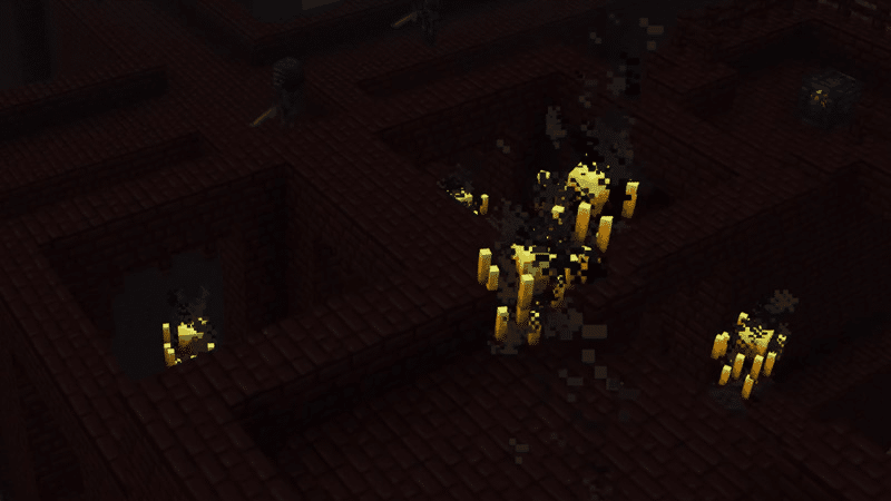 Finding and eliminating blazes in Minecraft