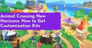 Animal Crossing New Horizons: How to Get Customization Kits