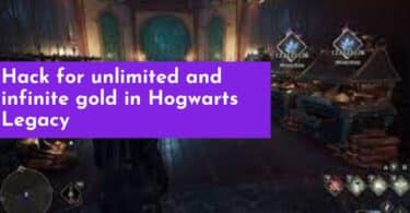 Hack for unlimited and infinite gold in Hogwarts Legacy