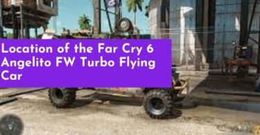 Location of the Far Cry 6 Angelito FW Turbo Flying Car