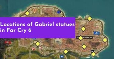 Locations of Gabriel statues in Far Cry 6