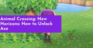 Animal Crossing: New Horizons: How to Unlock Axe (Recipe Guide)