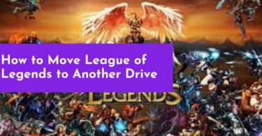 Move League of Legends to Another Drive