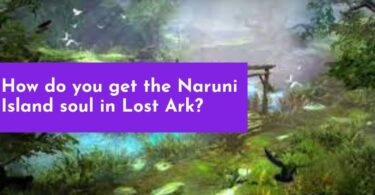 How do you get the Naruni Island soul in Lost Ark?